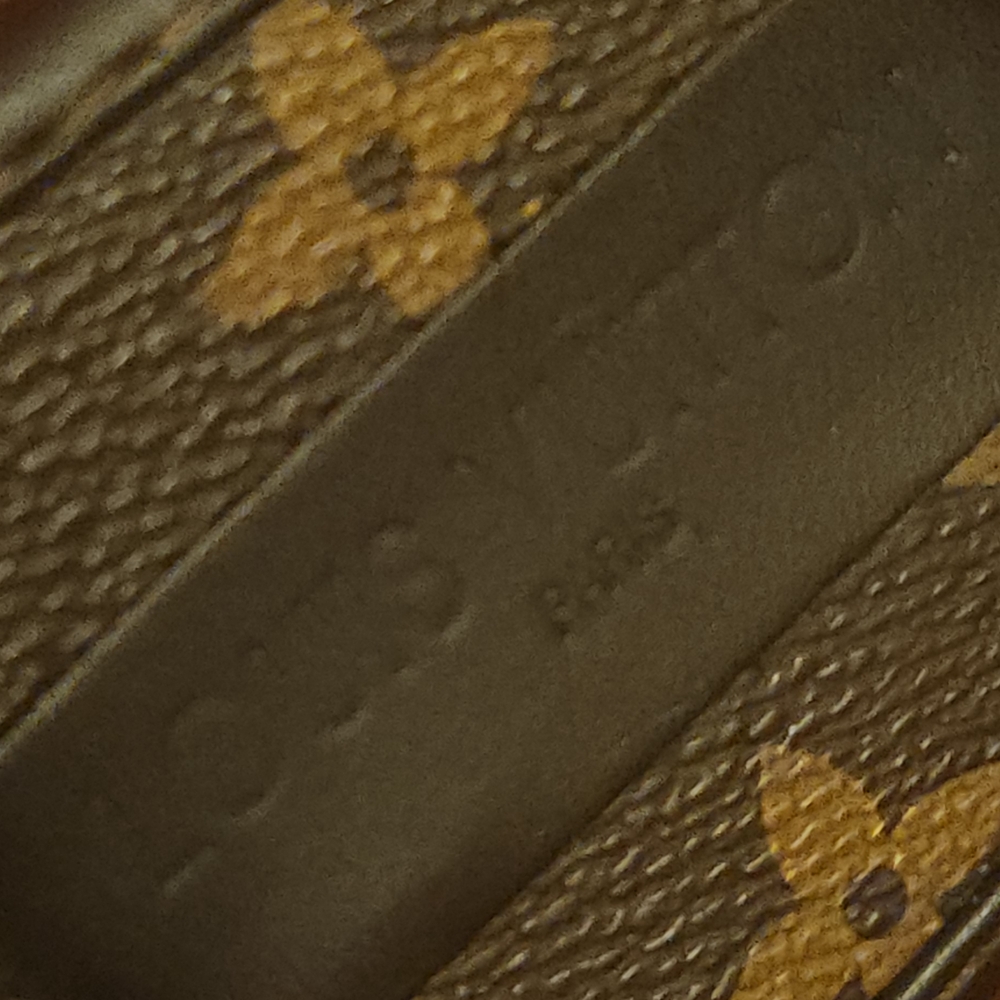 Louis Vuitton Brown Monogram Leather Strap - Picture 10 of 10